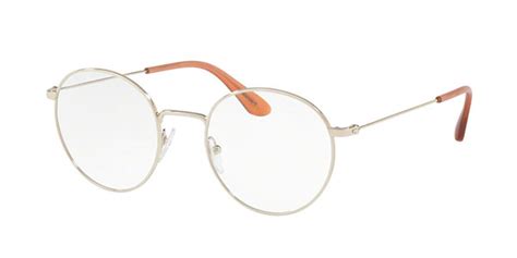 Prada PR 64TV ZVN1O1 Eyeglasses in Silver 